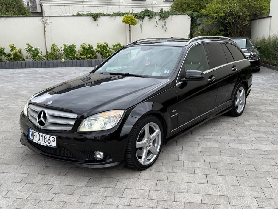 Mercedes C 320 AMG 3.0 Diesel, 2008r AMG, Super, Bogata Wersja/Zamiana