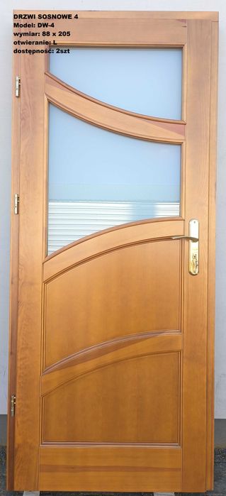 Drzwi drewniane wewnętrzne od producenta, WYPRZEDAŻ