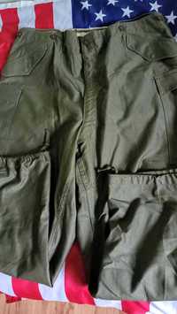 Spodnie polowe wzór M51 kontrakt US Army  XL Regular z podpinką