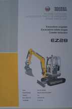 Katalog części do minikoparki Wacker Neuson EZ28 EZ 28