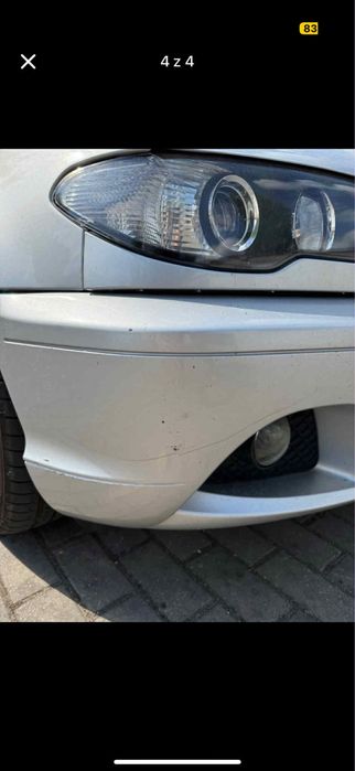 Zderzaki i progi bmw e46 coupe lift komplet