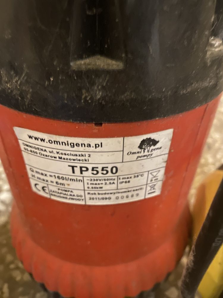 Pompa Omnigena Tp 550