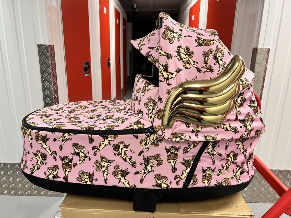 Gondola Cybex PRIAM Cherubs Pink by Jeremy Scott