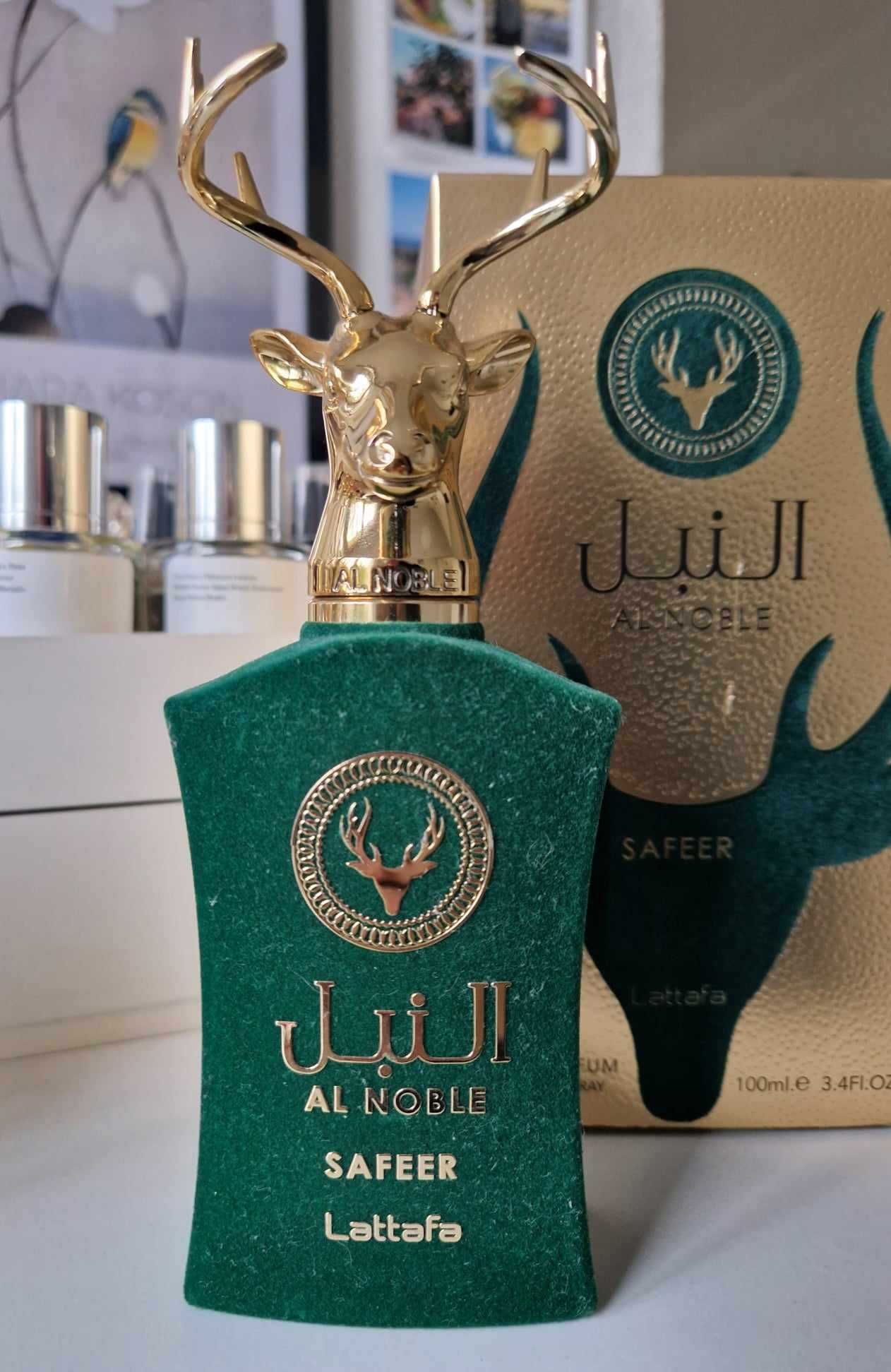 Lattafa Safeer perfumy arabskie unisex 100ml korzenne ziołowe cytrusy