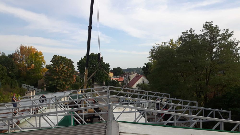 Konstrukcja Stalowa 10x20x4.Certyfikat ZKP