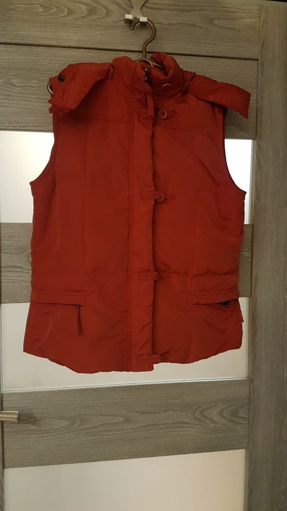 Pomarańczowa kamizelka Max Mara rozm.L