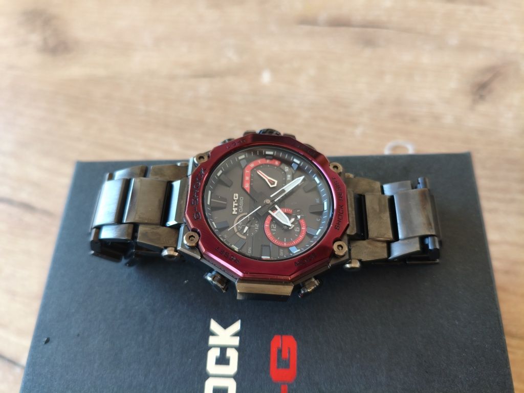 Gshock MTG-B2000BD-1A4ER - zamiana garmin 51mm