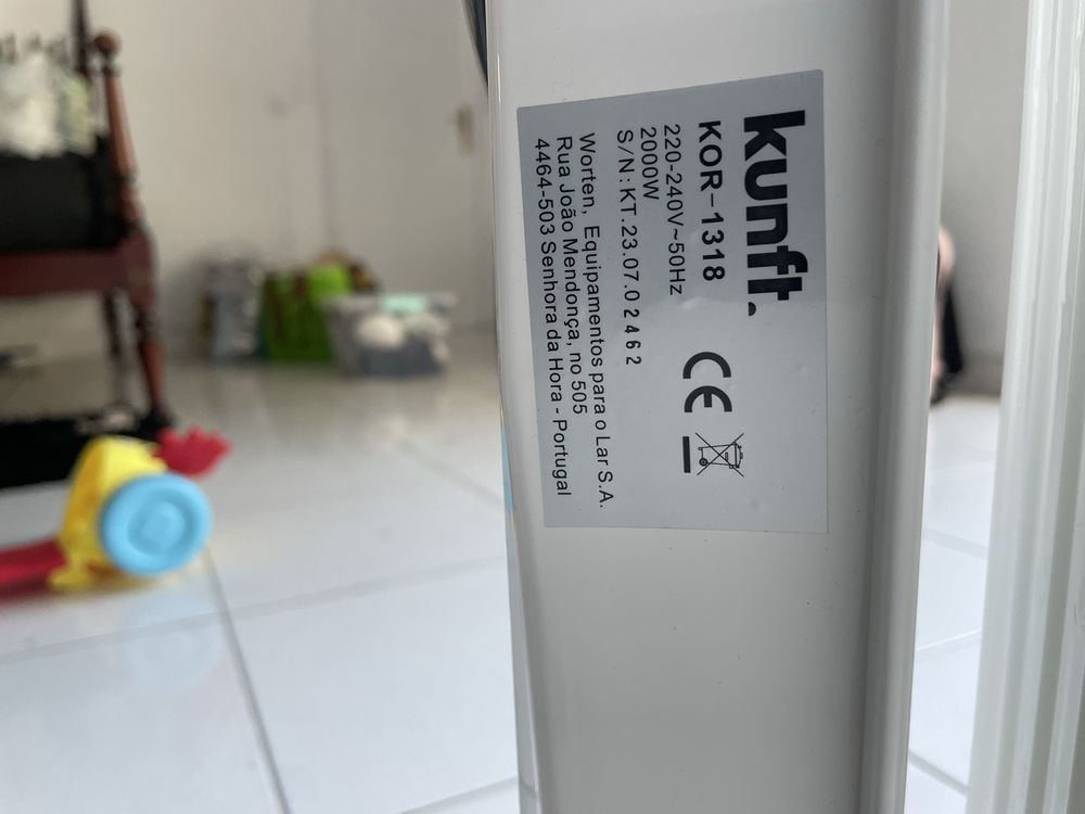 Aquecedor elétrico