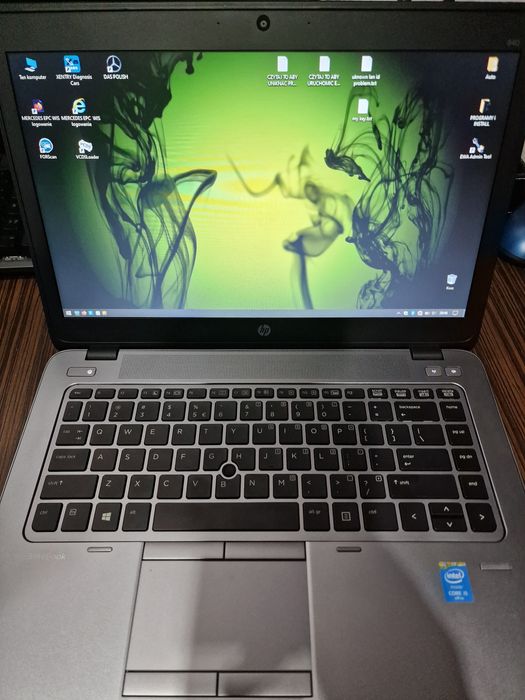 Komputer HP diagnostyka Star Diagnosis MERCEDES XENTRY EPC WIS+VW VCDS