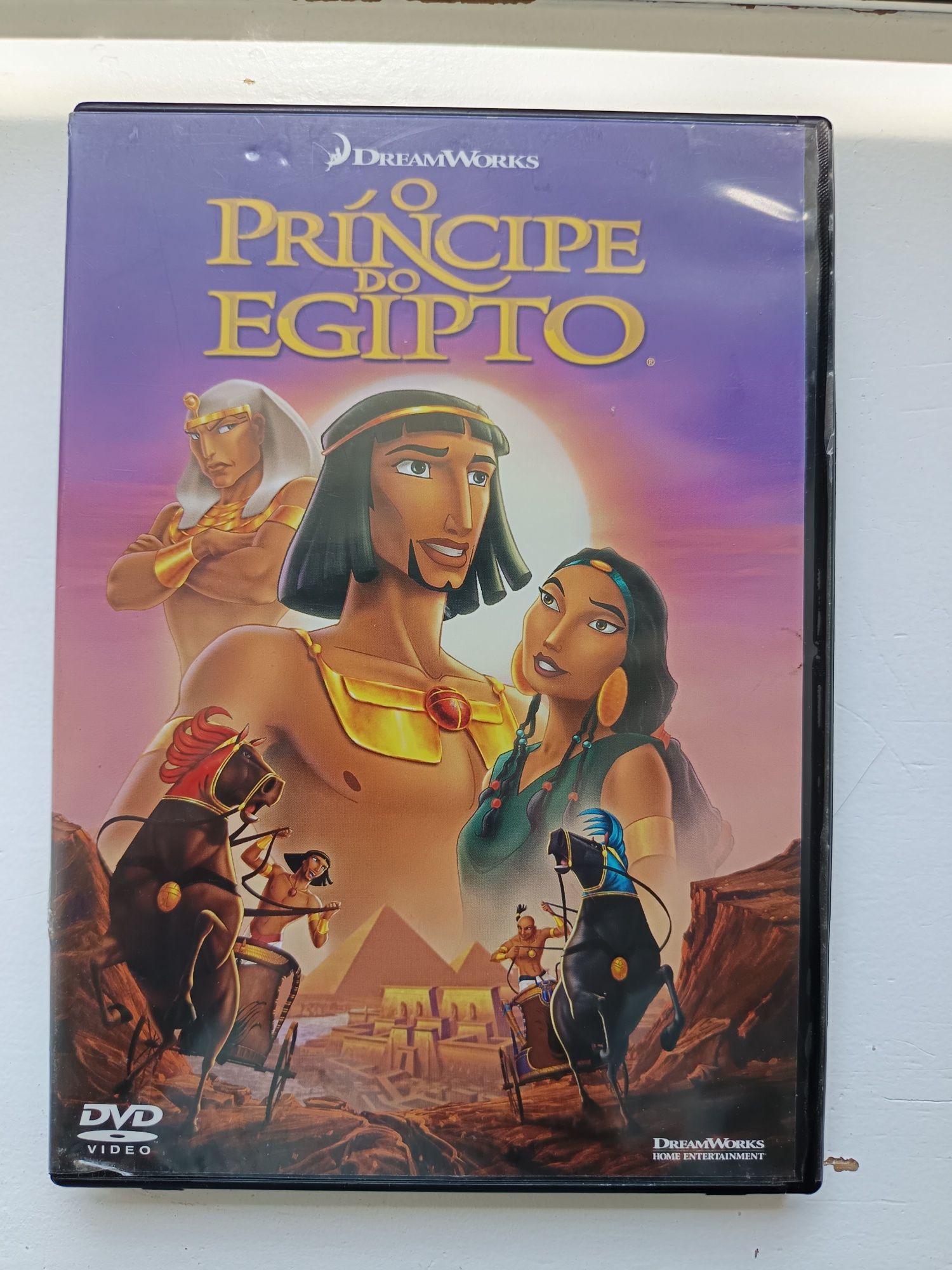 DVD o príncipe do Egipto