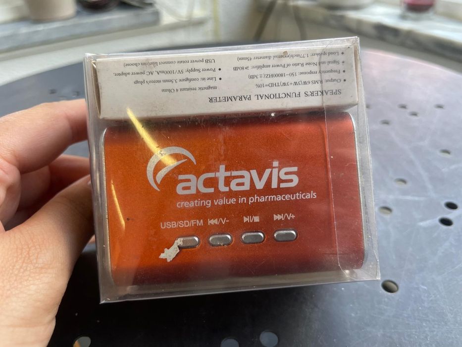 Actavis coluna rádio