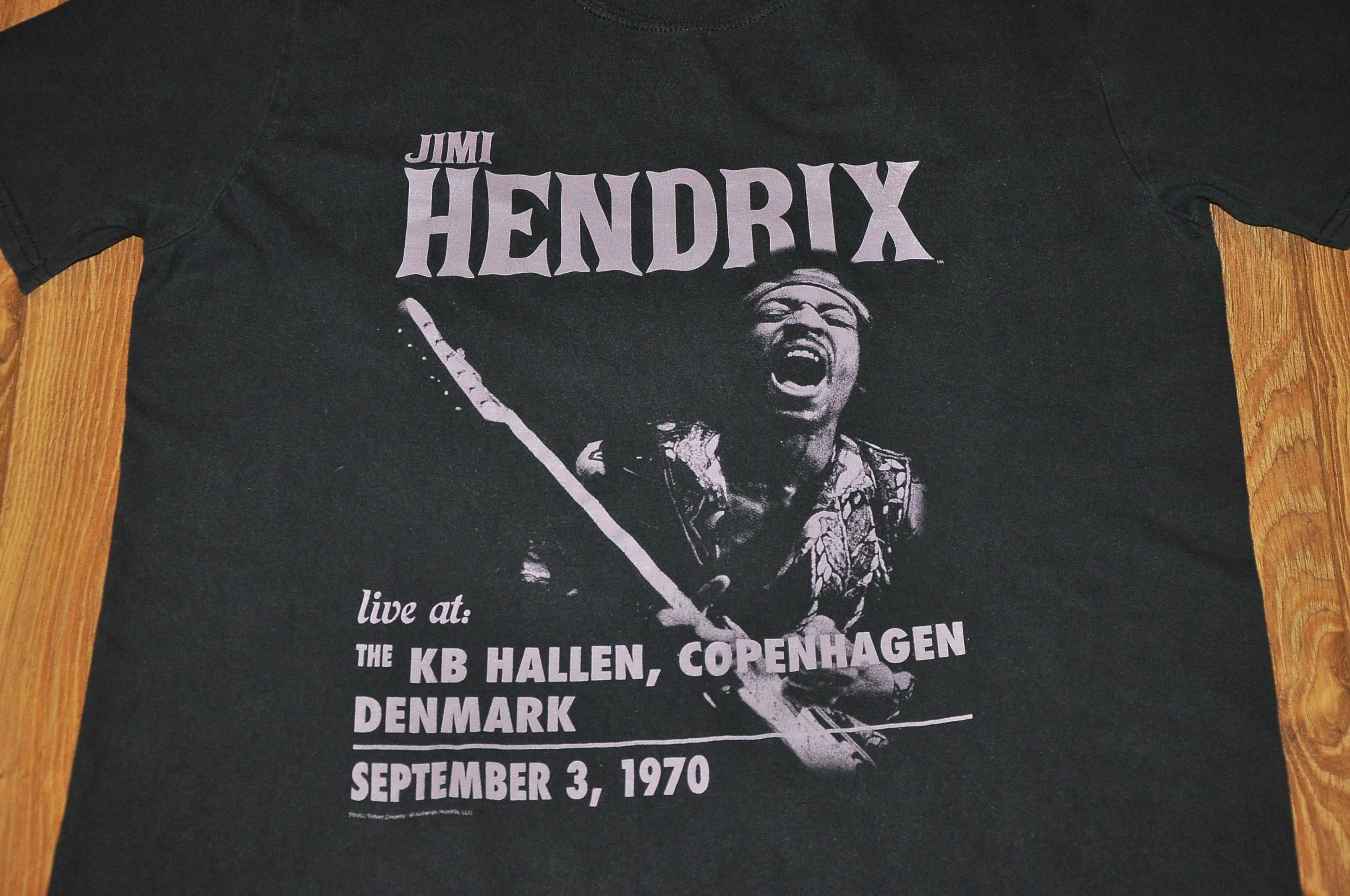 JIMI HENDRIX - Live at: The KB Hallen, Copenhagen 1970 - koszulka L
