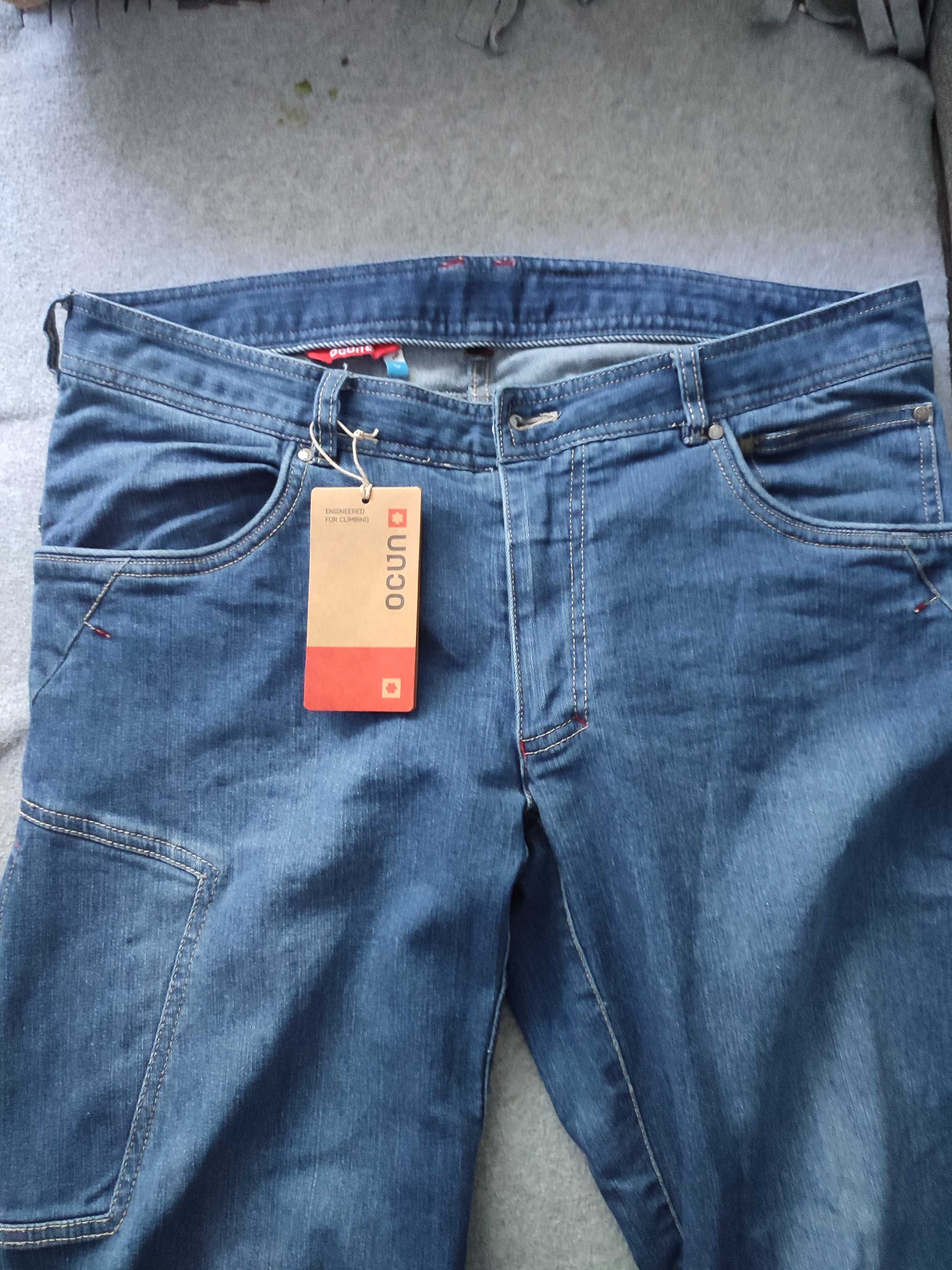 Nowe spodnie wspinaczkowe ocun ravage dark blue L