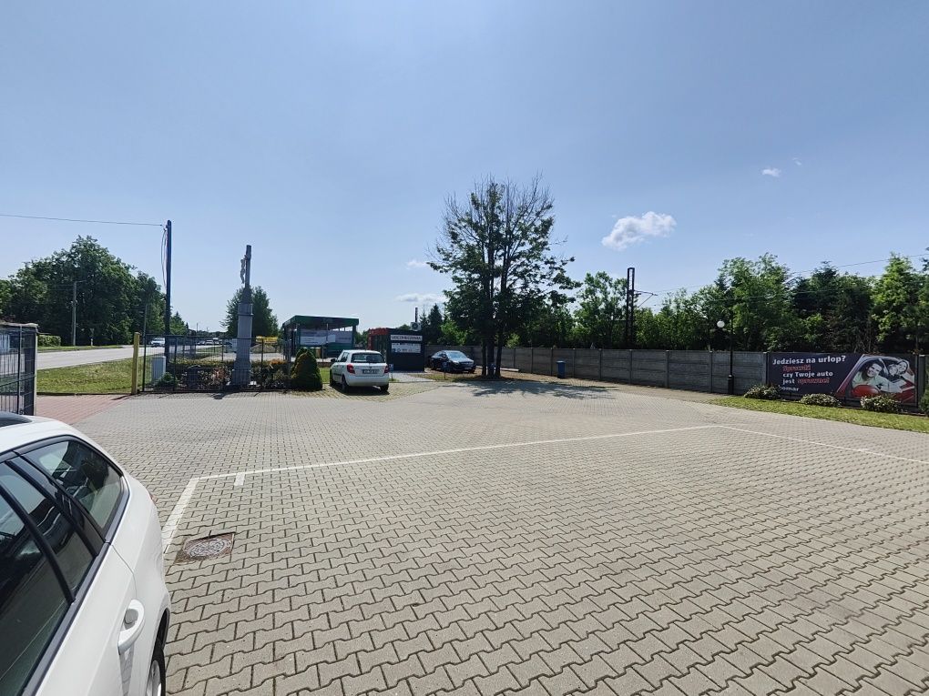 Wynajmę teren plac pod biuro kontener droga krajowa