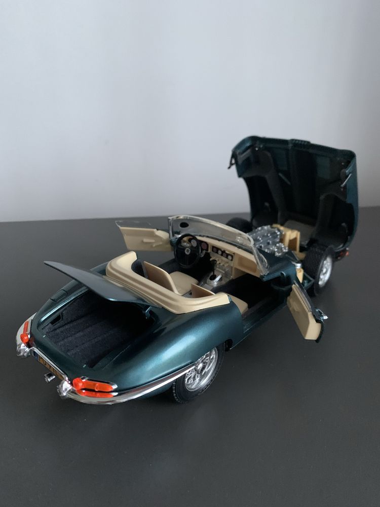 Jaguar e-type 1:18 bburago tuning