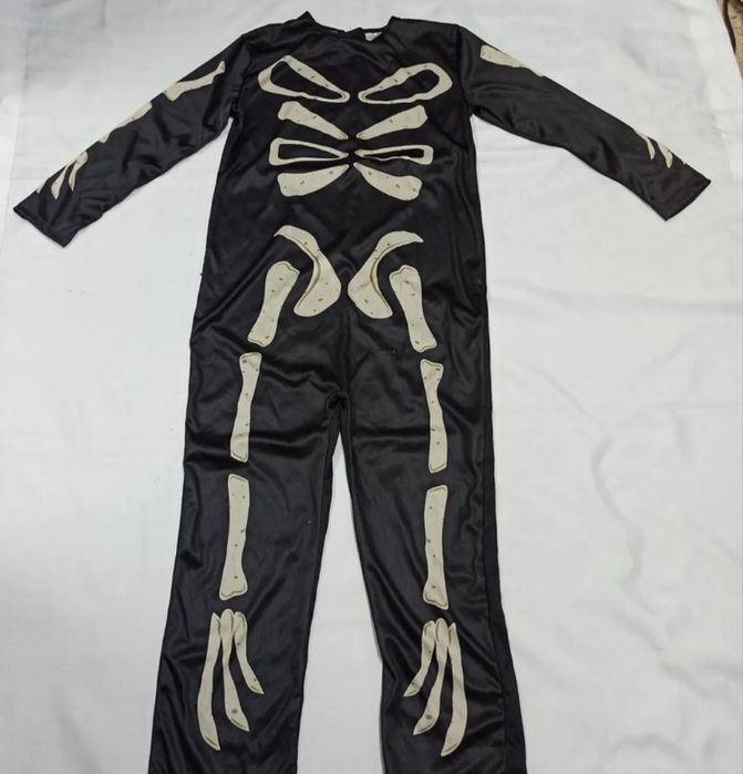 Дитячий костюм скелета ,карнавальний костюм на Хеловін  7-10р.