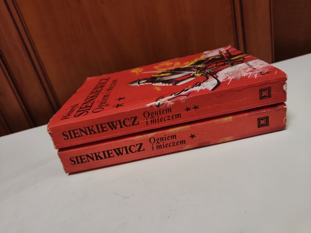 Ogniem i mieczem tom I i II - 1 i 2 Henryk Sienkiewicz "