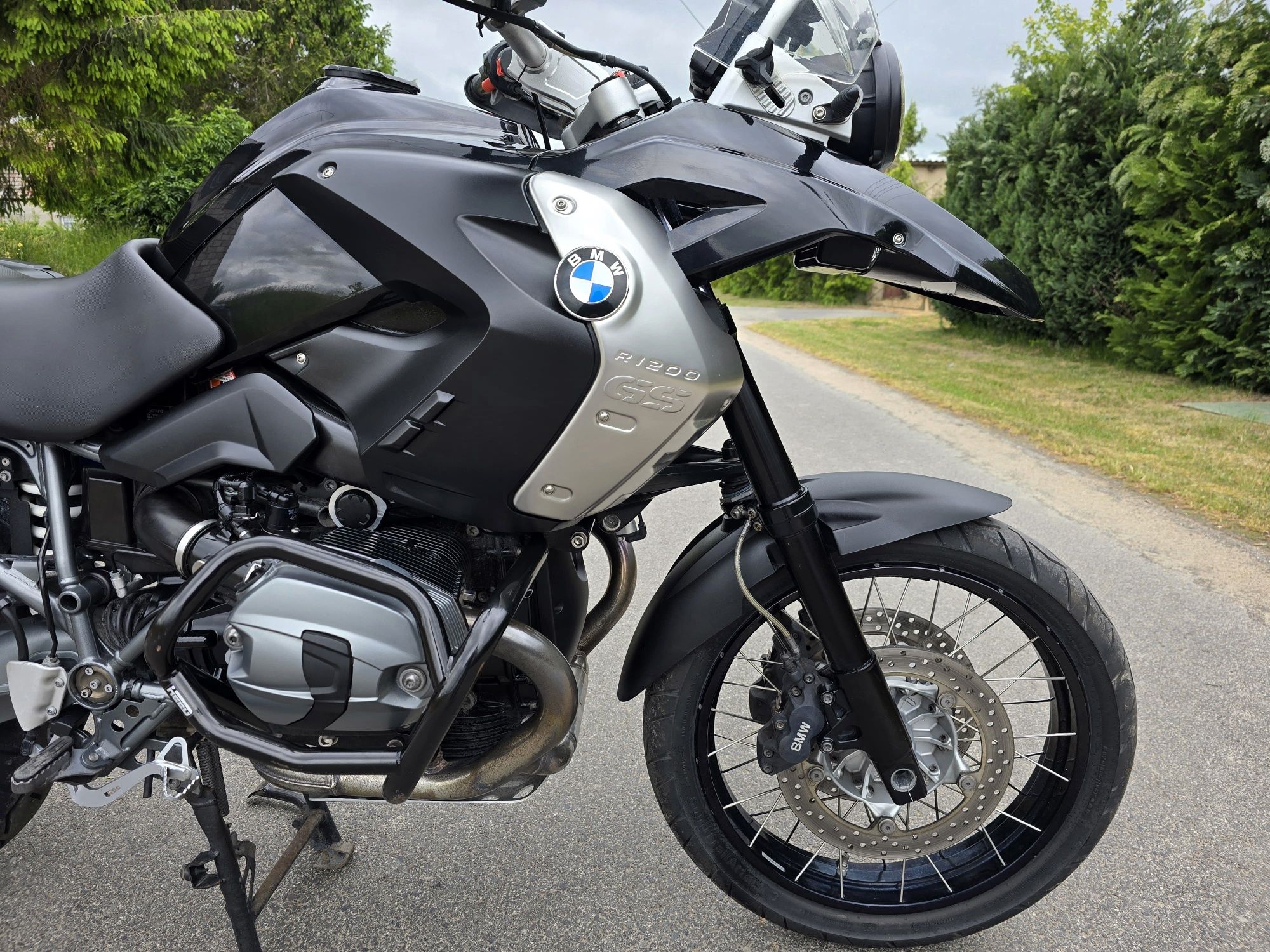 Bmw gs 1200 Triple Black Import Niemcy. Nowe opony ! Serwis ASO