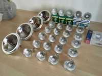 Lote de 30 lâmpadas halogéneo 35W e 50W Osram Philips Sylvania