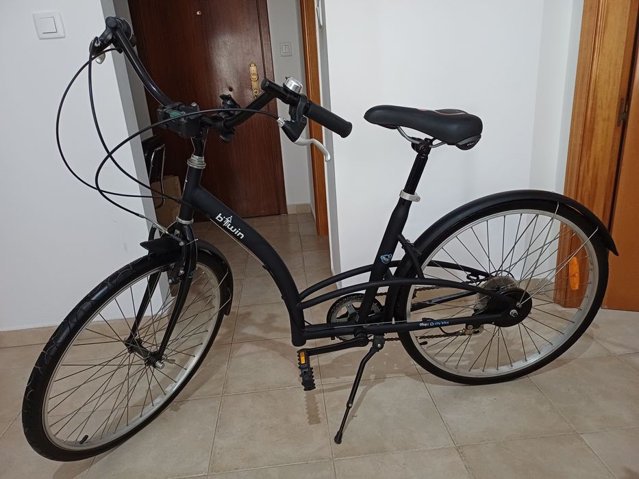 Bicicleta Btwin Elops 1 – City Bike | Como Nova | 5 Marchas SRAM + Kit