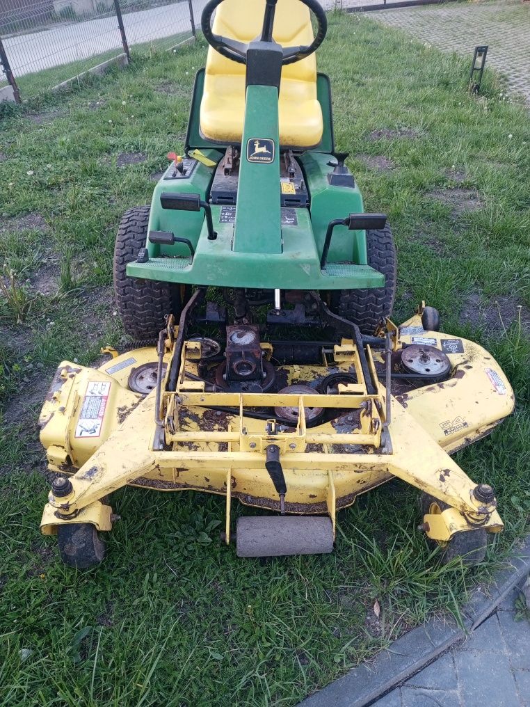 John Deere F725 traktorek kosiarka raider 3noze kawasaki 20km mulczer