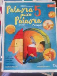 PALAVRA PUXA PALAVRA 5°ANO - manuais + caderno de atividades