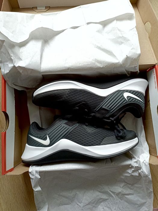 Oryginalne buty Nike czarne sportowe na fitness siłownię CU3584