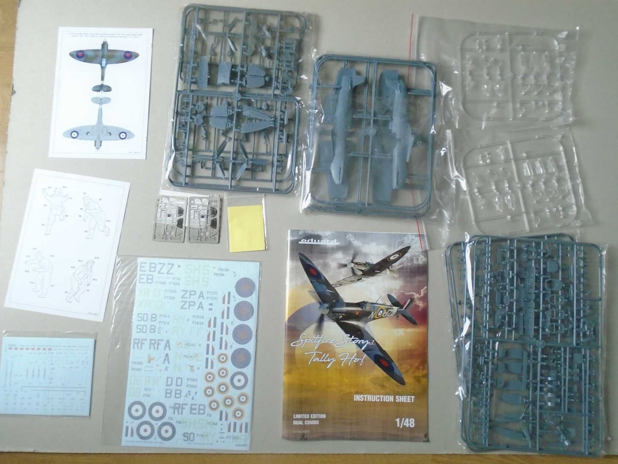 Spitfire Story Tally Ho!, Spitfire Mk. II. Dual Combo, Eduard, 1/48