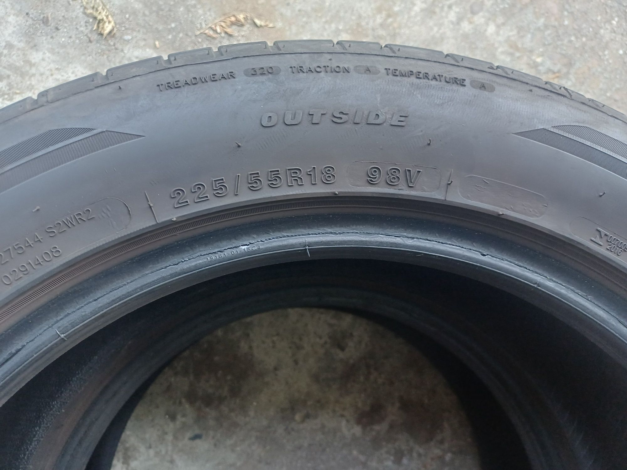 4 pneus 225 55 r18