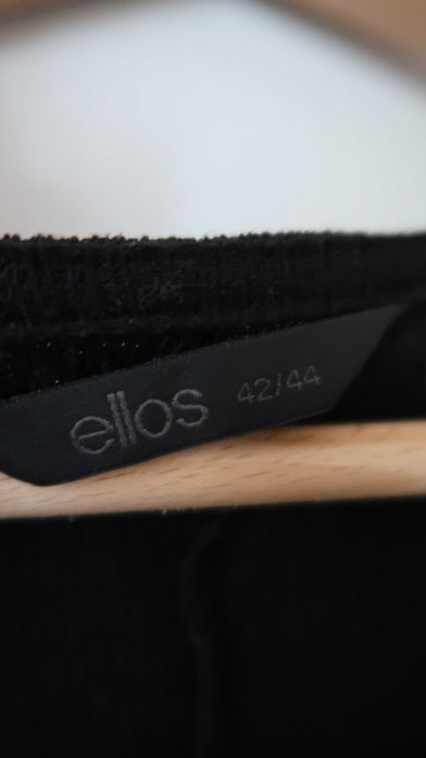Ellos czarna bluzka z krótkim rękawem rozm. 42 - 44
