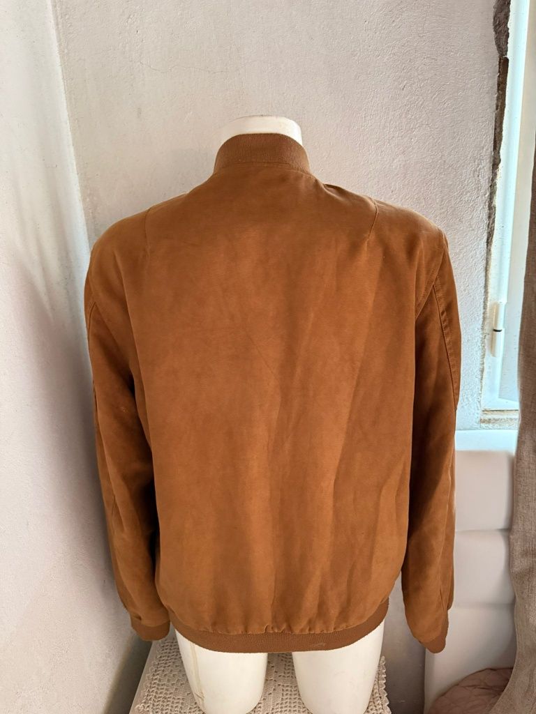 Casaco Bomber Castanho – Collection Finest Label (Tamanho L)