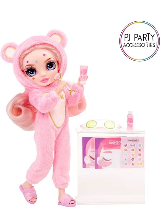 Rainbow High Рейнбоу хай Джуніор Белла Паркер Піжамна вечірка Junior
