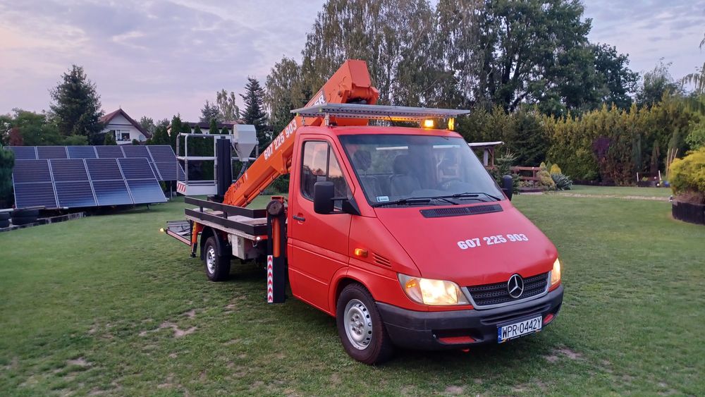 Podnośnik koszowy GSR 200T na podwoziu Mercedes Sprinter