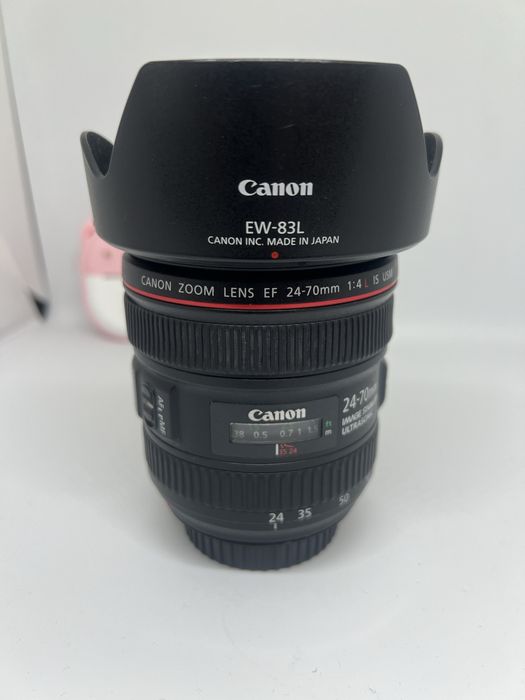 Об'єктив обьектив Canon EF 24-70mm f/4L IS USM