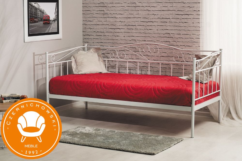 Łóżko Metalowe Kute 90x200 - WYSYŁKA W 24 H