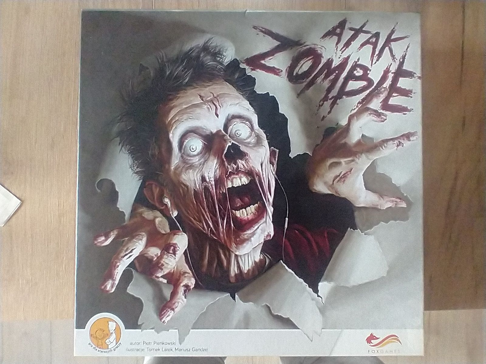 Gra planszowa -Atak Zombie