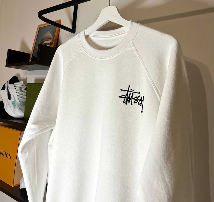 Світшот Stussy (білого кольору)