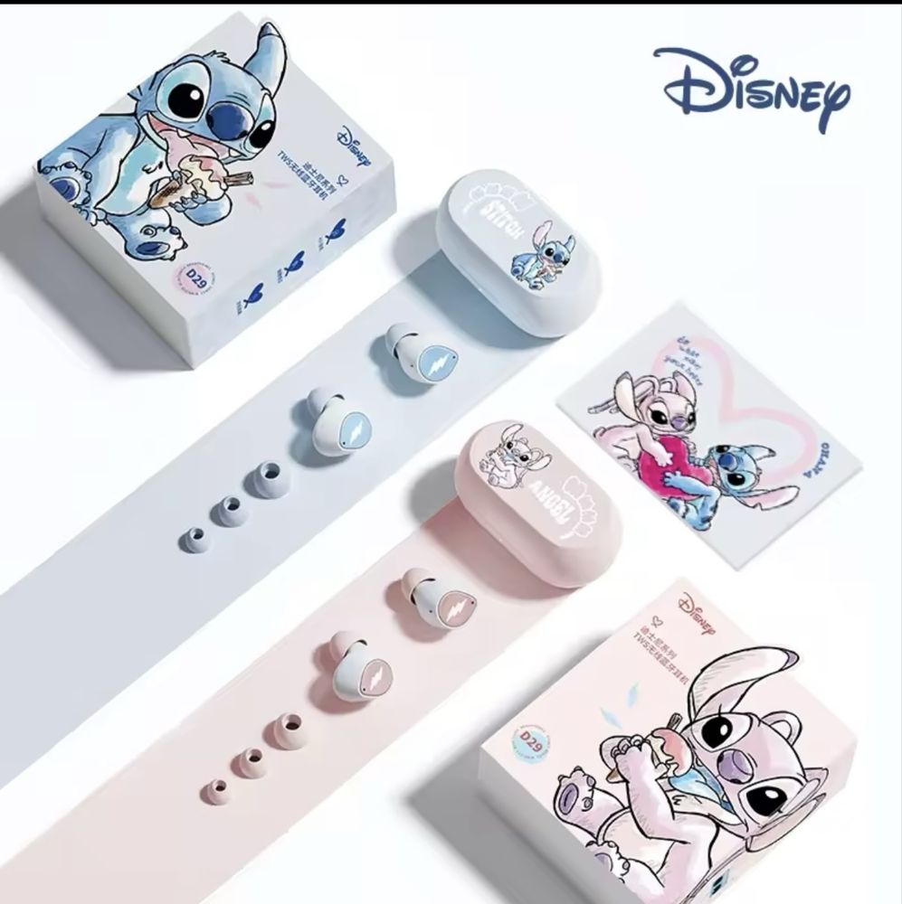 Навушники безпровідні Ліло та Стіч , Енджел, Дісней, Stitch, Disney,