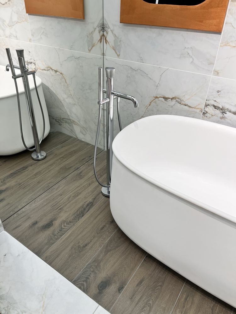 Duravit White Tulip wolnostojąca bateria wannowa