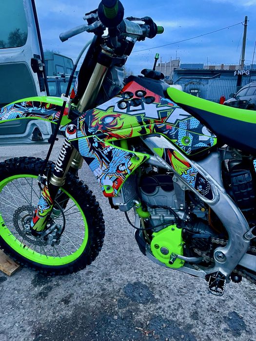 Kawasaki kx250f кросовий