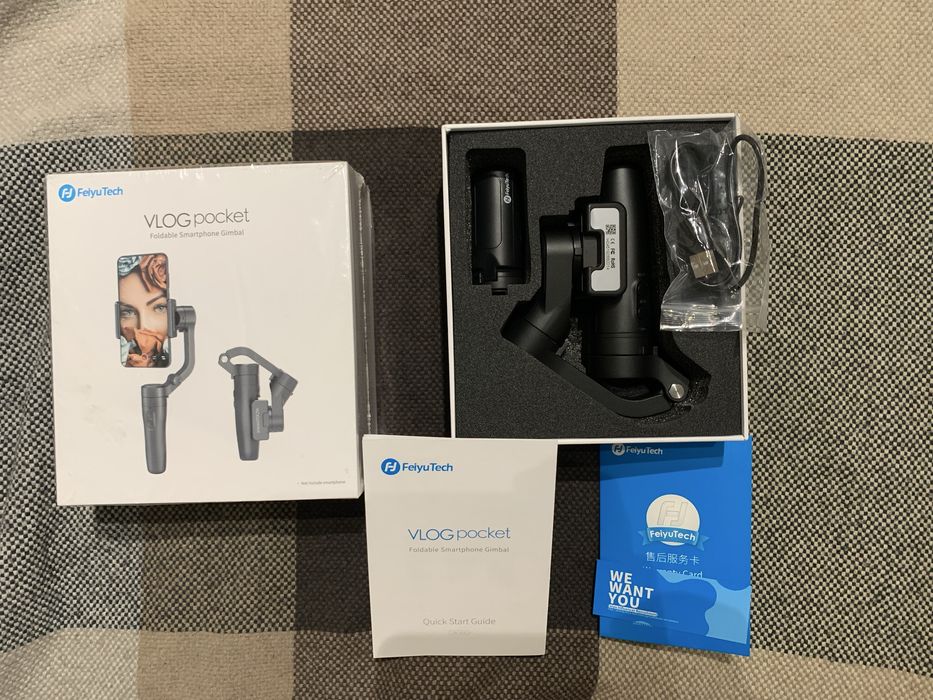 Стабілізатор FeiyuTech VLOG Pocket – для смартфонів