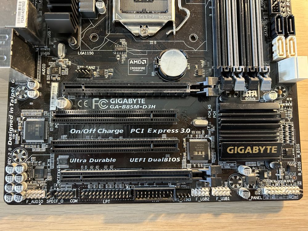 Płyta główna GA-B85M-D3Н Gigabyte LGA1150 miniatx motherboard