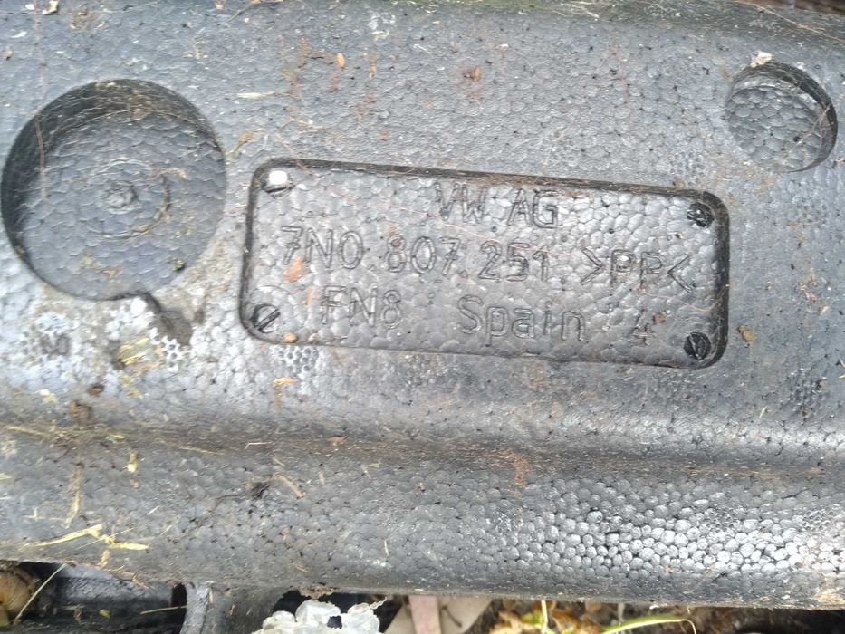 Reforço / barra para choques trás seat Alhambra sharan. Original