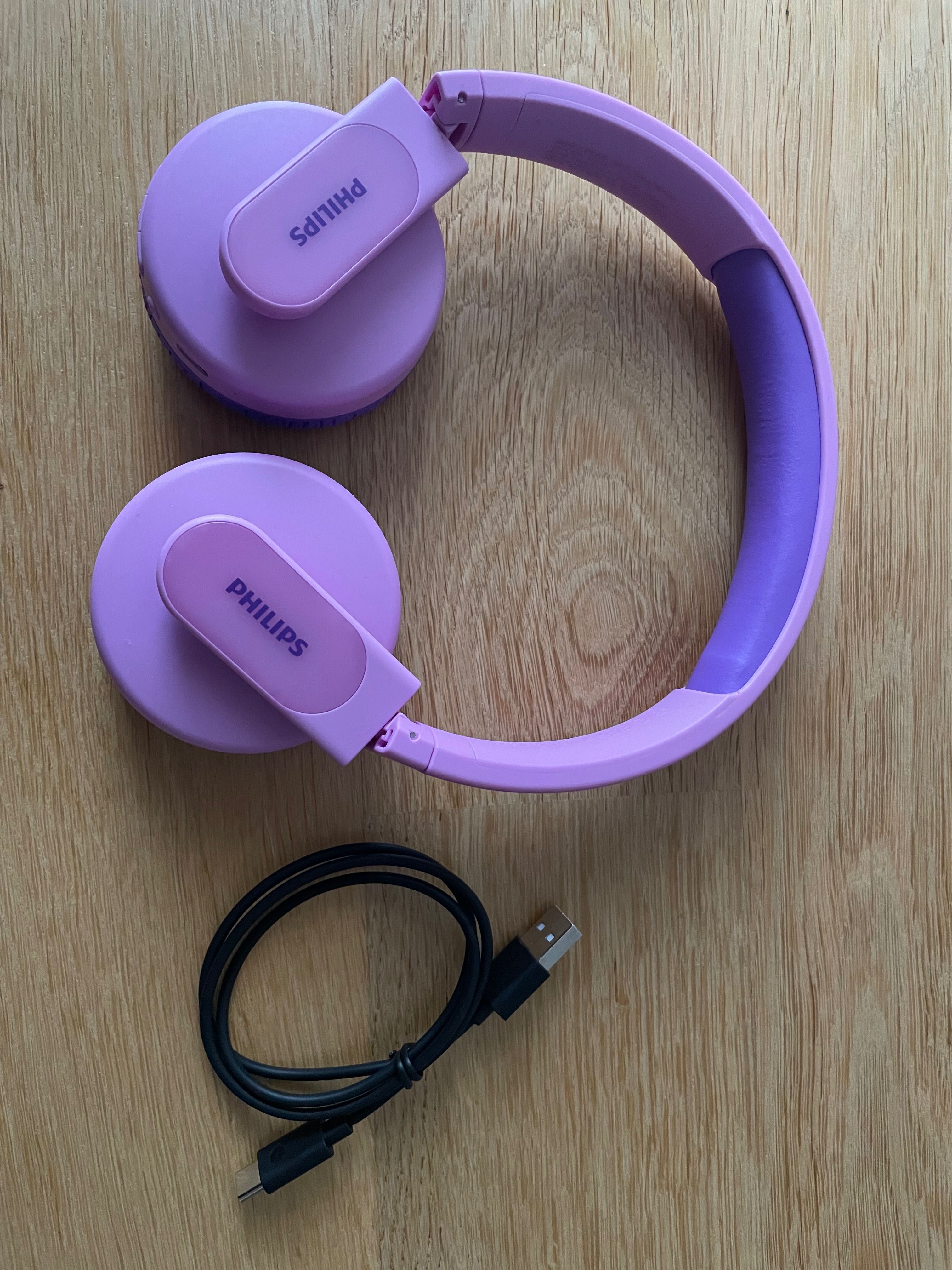 Słuchawki bezprzewodowe Philips Tak4206Pk różowo-fioletowy
