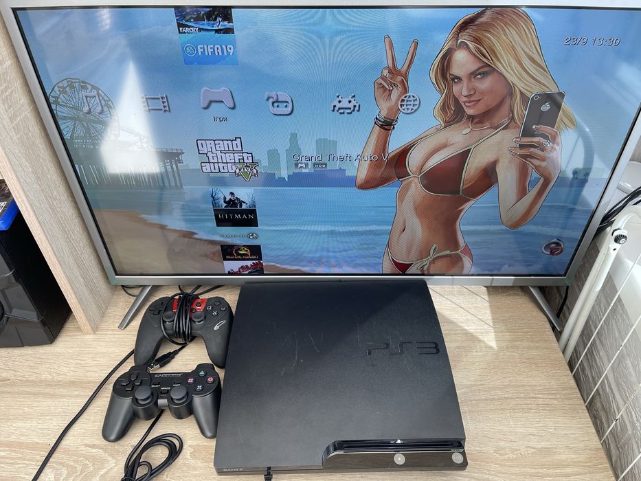 Sony Playstation  slim 3 ps3 з іграми
