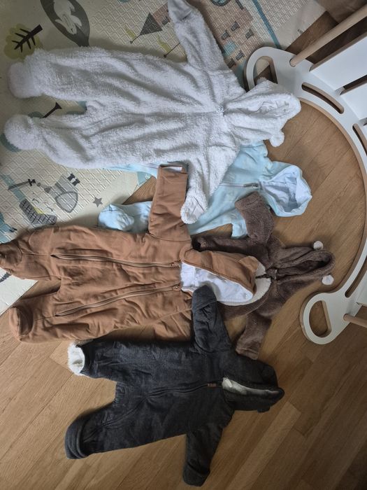 kombinezon na jesien i zimę dla niemowlaka