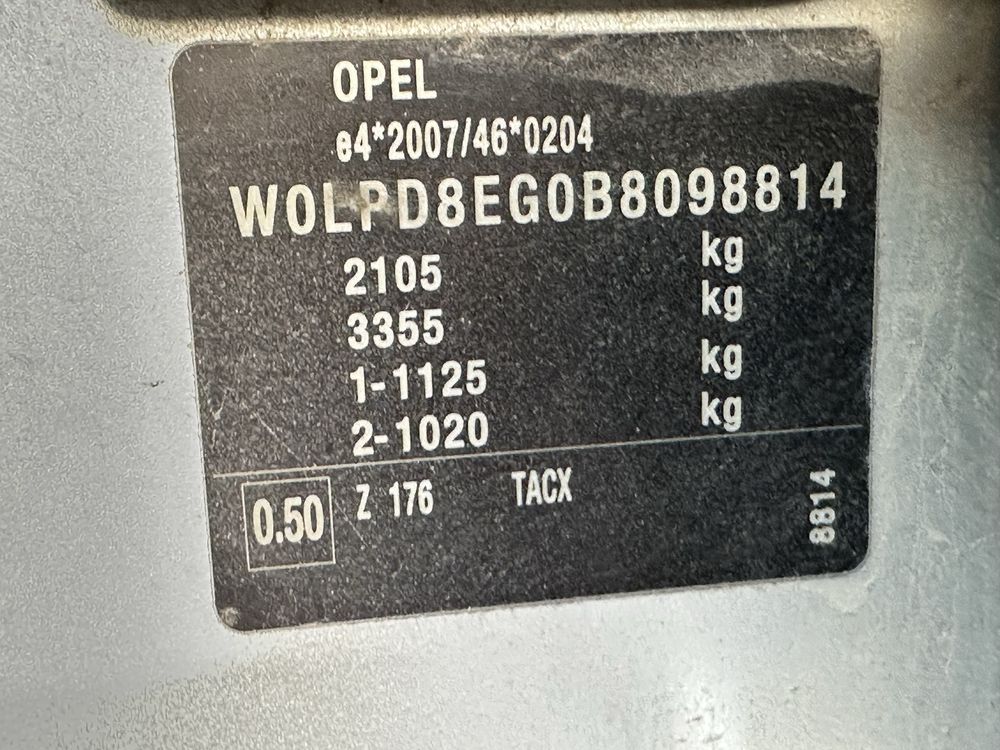 Maska Opel Astra J Z176 Astra IV