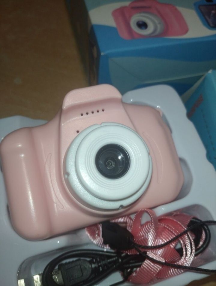 Детский фотоаппарат камера фотик для ребенка противоударный фотоапарат