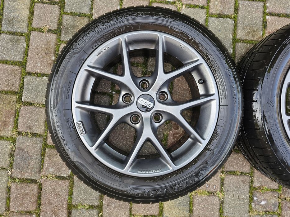 Alufelgi BMW 16cali BBS 7JX16H2 ET36 5x120 205/55/16 Lato