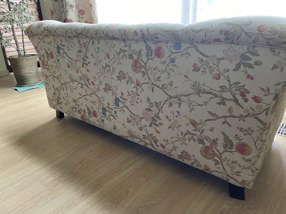 sofa/kanapa w kwiaty